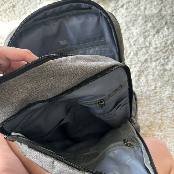 Kopack Laptoop College School /Business Work Laptop Backpack Light Gray. main image 4